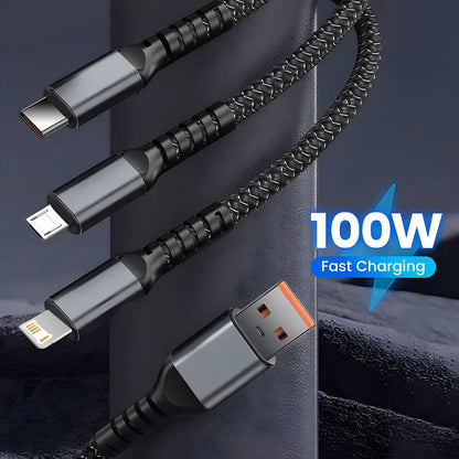 Ultra Fast 3-in-1 Charging Cable