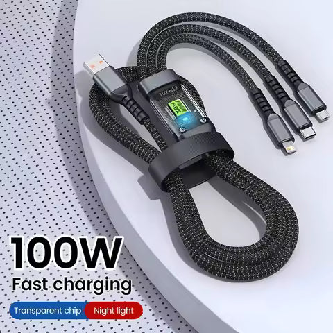 Ultra Fast 3-in-1 Charging Cable